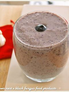 藍莓米布丁香草奶昔.柯媽媽の植物燕窩-レシピのメイン写真