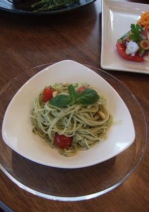 ジェノベーゼの冷製パスタ-レシピのメイン写真
