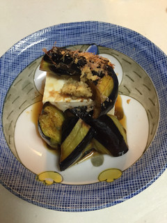 揚げなすのお豆腐添え-レシピのメイン写真