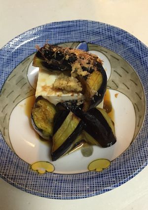 揚げなすのお豆腐添え-レシピのメイン写真