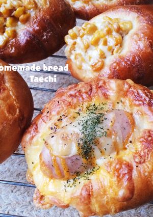 馬蹄成形 お家パン屋さん 惣菜パン-レシピのメイン写真