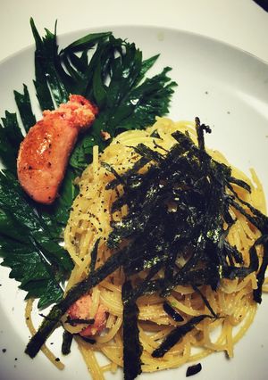 簡単たらこパスタ-レシピのメイン写真