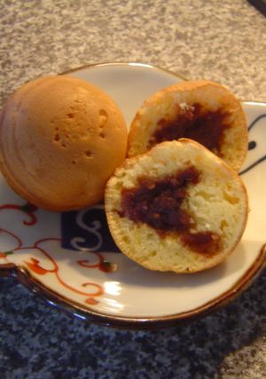 たこ焼きみたいな、ドラ焼き？-レシピのメイン写真