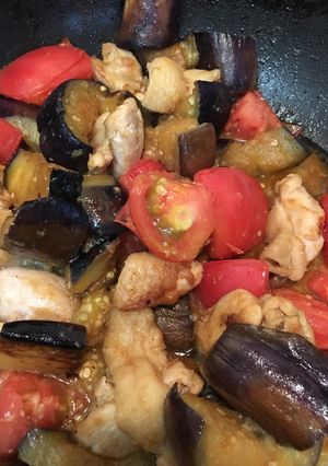 トマトとナスの味噌炒め☆-レシピのメイン写真