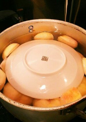 【男の料理】桃のまるごとコンポート-レシピのメイン写真