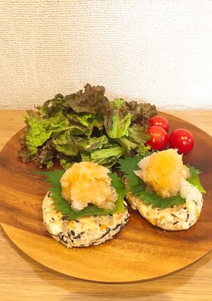 ヘルシー！さっぱり！豆腐ひじきハンバーグ-レシピのメイン写真