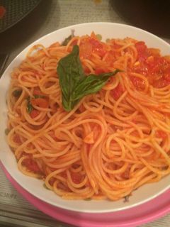 トマトソースのパスタ-レシピのメイン写真