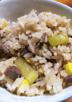 夏野菜ご飯-レシピのメイン写真