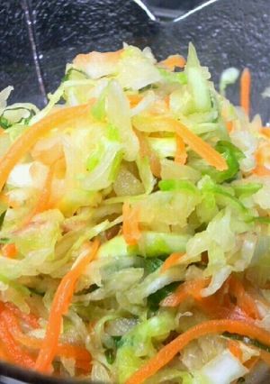 キャベツと香味野菜のさっぱり浅漬け♪-レシピのメイン写真