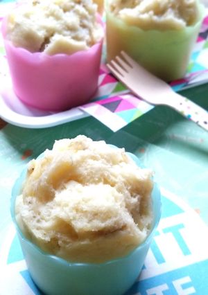 バナナココナッツ蒸しパン-レシピのメイン写真