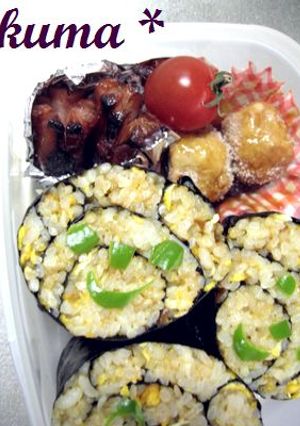 太巻き　♪　クマチャー-レシピのメイン写真
