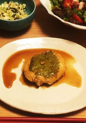ふわふわ♡豆腐ハンバーグ-レシピのメイン写真