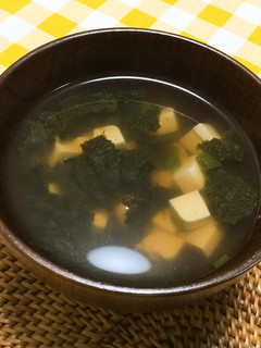海苔と豆腐のエスニックスープ-レシピのメイン写真