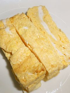 失敗しない簡単 冷めてもふわふわ 卵焼き-レシピのメイン写真