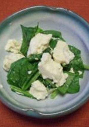 【農山漁村の宝】ほうれん草の塩麹豆腐和え-レシピのメイン写真