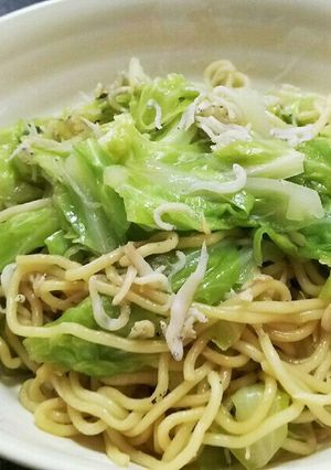 キャベツとシラスの塩焼きそば-レシピのメイン写真