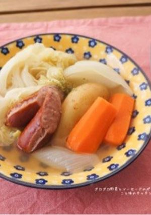 ゴロゴロ野菜とソーセージのポトフ☆-レシピのメイン写真