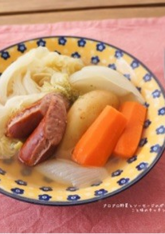 ゴロゴロ野菜とソーセージのポトフ☆-レシピのメイン写真