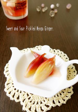 みょうがの甘酢漬け-レシピのメイン写真