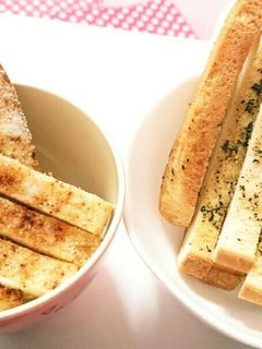 サクサクッ!食パンスティック-レシピのメイン写真