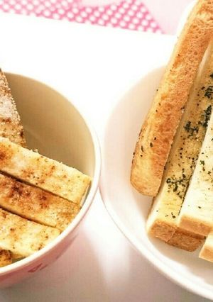 サクサクッ！食パンスティック-レシピのメイン写真