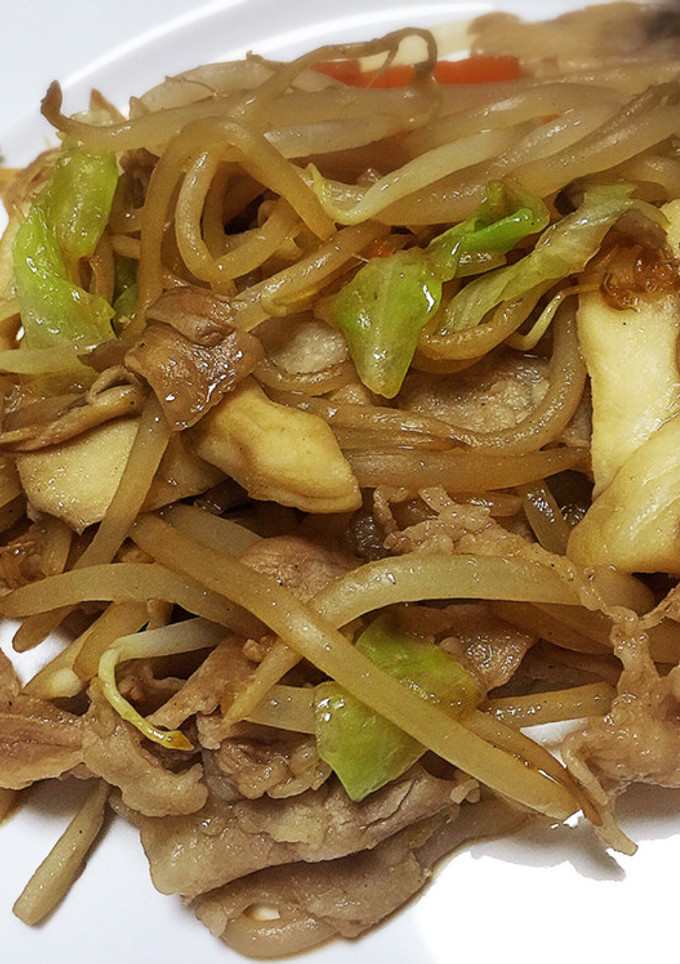 和風な野菜炒め-レシピのメイン写真