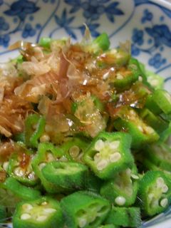 オクラとおかかのポン酢あえ-レシピのメイン写真