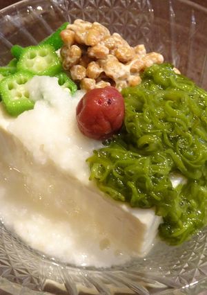 夏バテに☆ねばねば豆腐-レシピのメイン写真