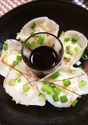 はんぺんと海老のつるりん水餃子-レシピのメイン写真