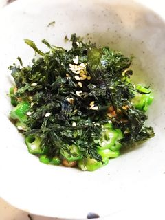磯の香りのネバネバ納豆-レシピのメイン写真