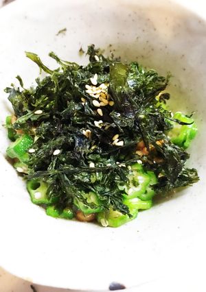 磯の香りのネバネバ納豆-レシピのメイン写真