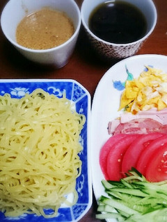冷やし中華風つけ麺!超簡単タレアレンジ!-レシピのメイン写真