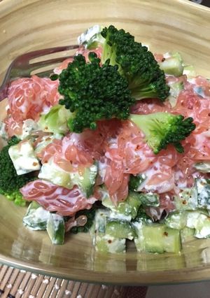 夏野菜とフルーツのヨーグルトサラダ-レシピのメイン写真