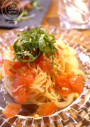 混ぜるだけde！トマトの爽やか冷製パスタ-レシピのメイン写真