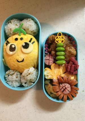 ゆずちゃん キャラ弁-レシピのメイン写真