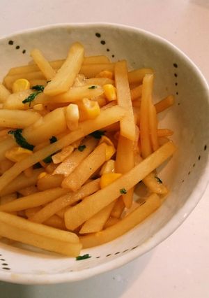 じゃがいもとコーンのきんぴら☆バター風味-レシピのメイン写真