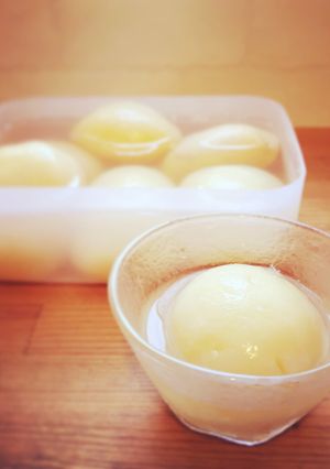 材料4つ!まるで缶詰!簡単桃のコンポート-レシピのメイン写真