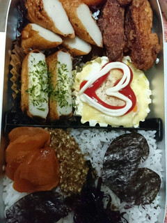 レンジで50秒!カップ卵♥お弁当-レシピのメイン写真