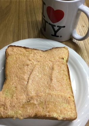 辛子明太子とマヨネーズのトースト-レシピのメイン写真