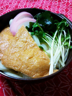 夏にぴったり!冷やしきつねうどん弁当-レシピのメイン写真