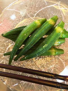 超簡単オクラのおひたし-レシピのメイン写真