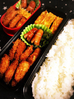 野球部弁当(o^^o)次男編5+母弁-レシピのメイン写真
