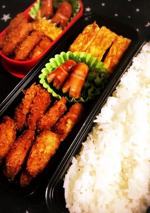 野球部弁当(o^^o)次男編5＋母弁-レシピのメイン写真
