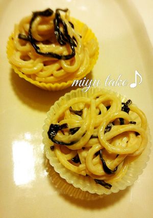 お弁当用に♪塩昆布マヨスパ (´ڡ`๑)-レシピのメイン写真