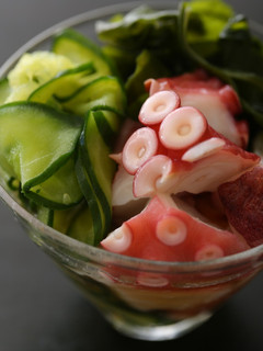 天然だしパックで作る タコの酢の物-レシピのメイン写真