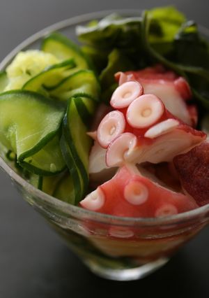 天然だしパックで作る タコの酢の物-レシピのメイン写真