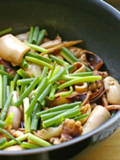 イカの美味しいキムチ炒め-レシピのメイン写真