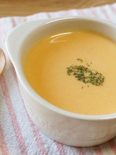 にんじんと玉ねぎの豆乳スープ-レシピのメイン写真
