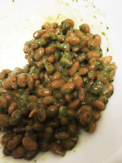 絶品です。納豆とジェノベーゼソース-レシピのメイン写真