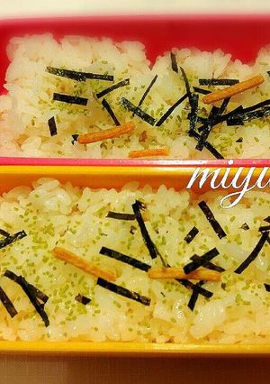 お弁当のご飯にお茶漬けの素♪-レシピのメイン写真